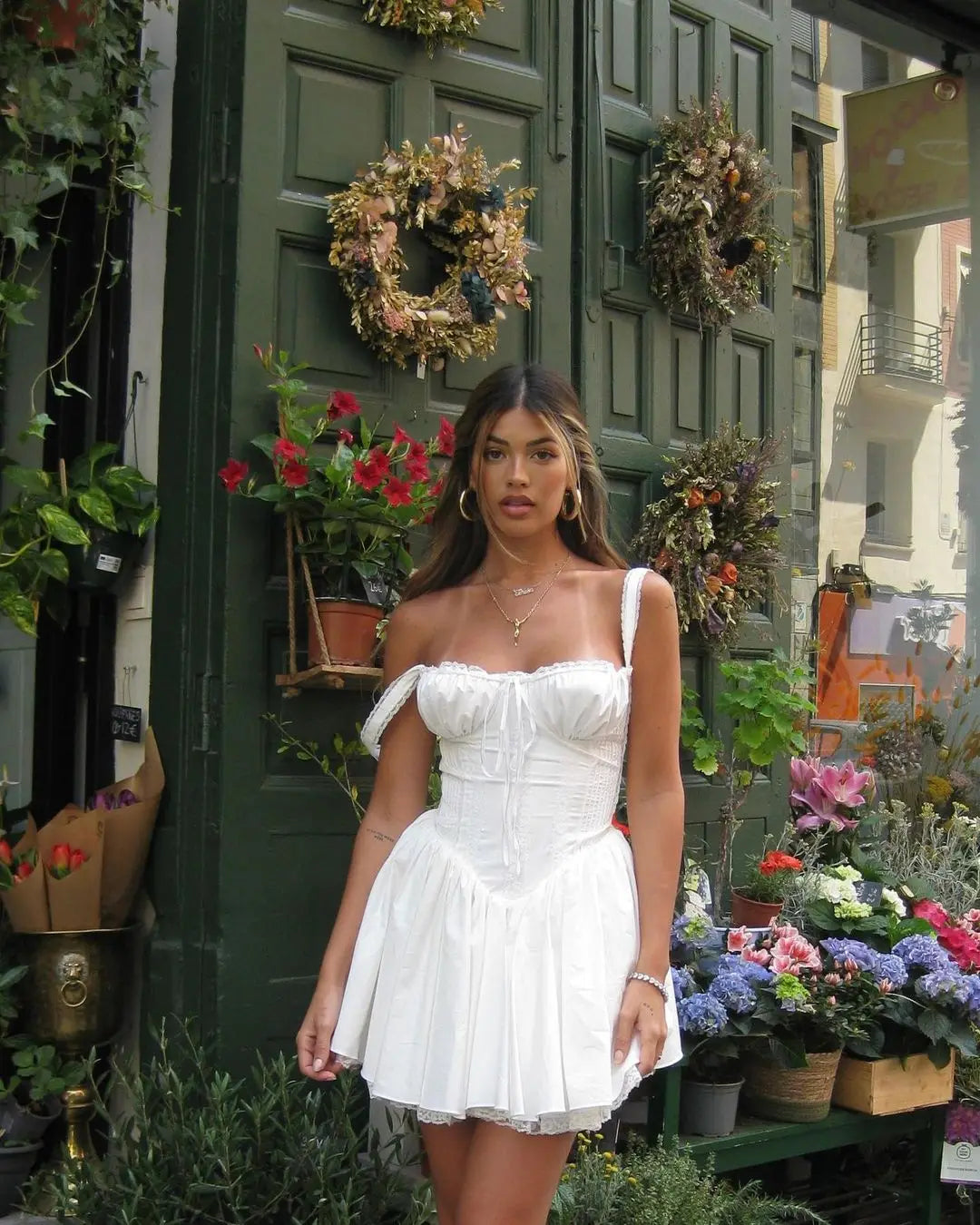 Ennimo Summer Flowy Dress Sleeveless